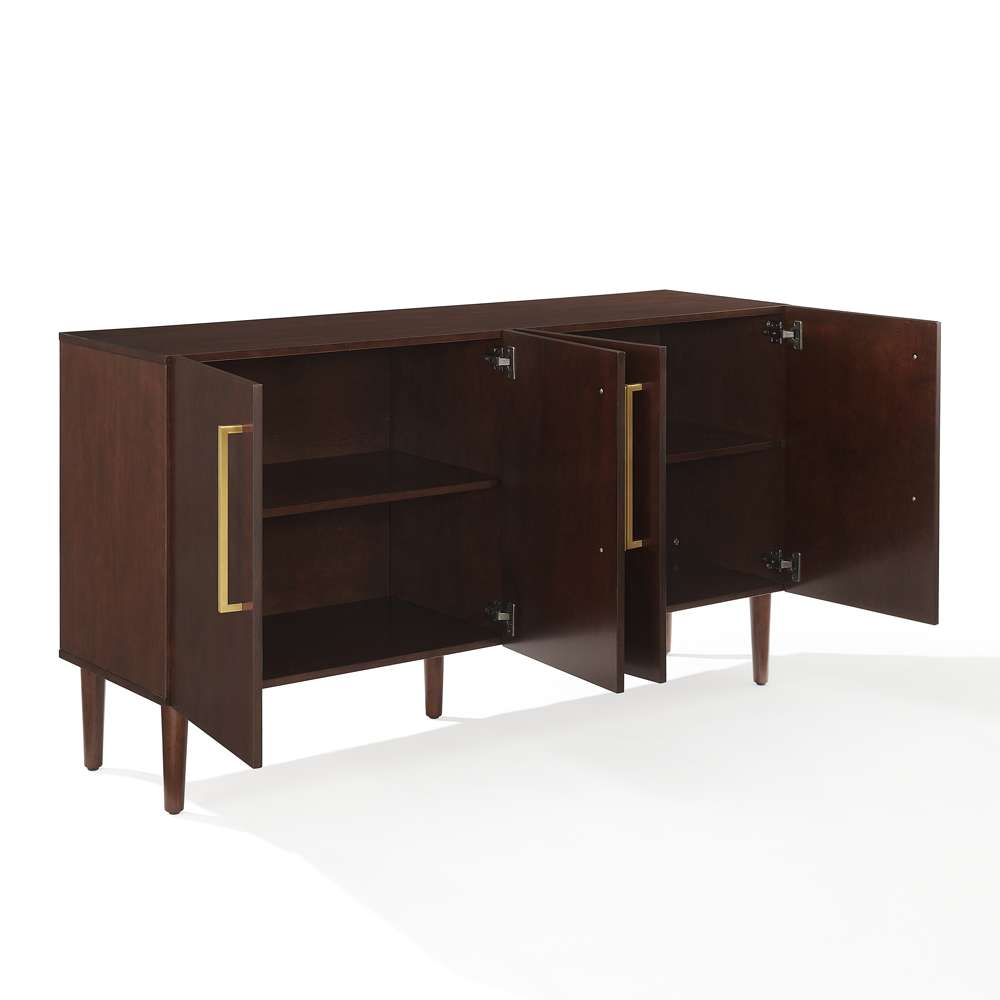Crosley Furniture - Everett Sideboard Mahogany - CF4214-MA veiw 4