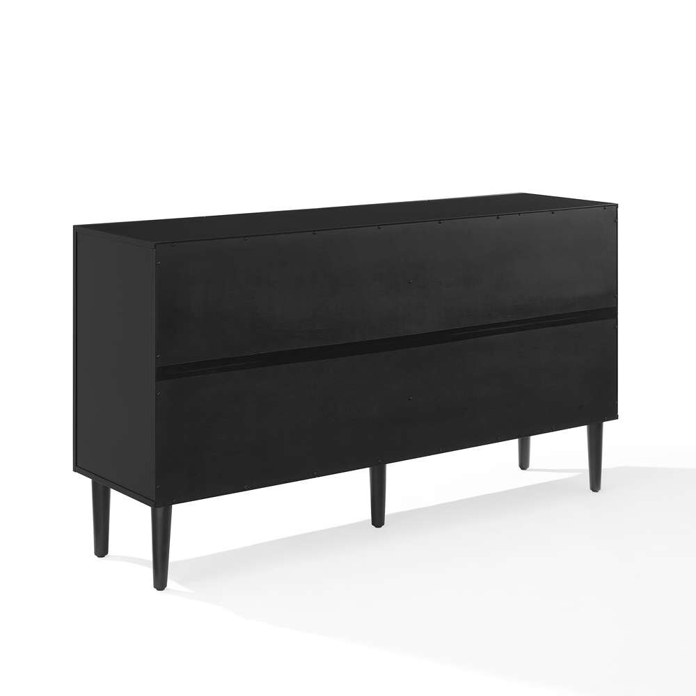 Crosley Furniture - Everett Sideboard Matte Black - CF4214-MB veiw 5