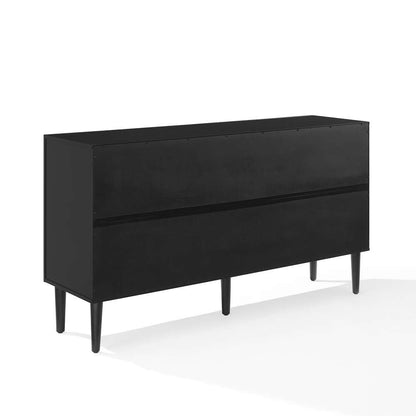 Crosley Furniture - Everett Sideboard Matte Black - CF4214-MB veiw 5