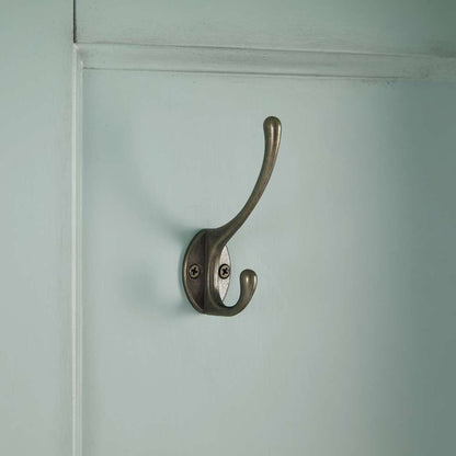 Crosley Furniture - Holbrook Hall Tree Distressed Seafoamblue/Oatmeal - CF6039-BL veiw 6