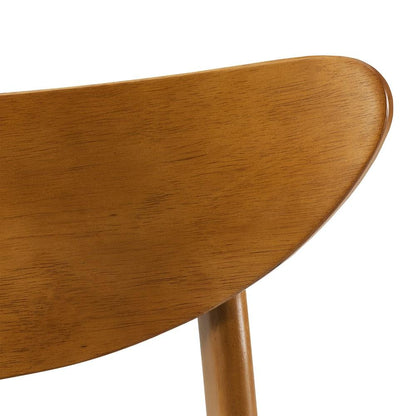 Crosley Furniture - Landon 2 Piece Wood Dining Chairs With Upholstered Seat Acorn - 2 Wood Back Chairs - CF6021-AC veiw 5