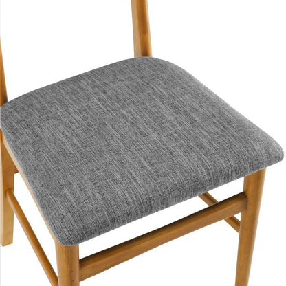 Crosley Furniture - Landon 2 Piece Wood Dining Chairs With Upholstered Seat Acorn - 2 Wood Back Chairs - CF6021-AC veiw 6