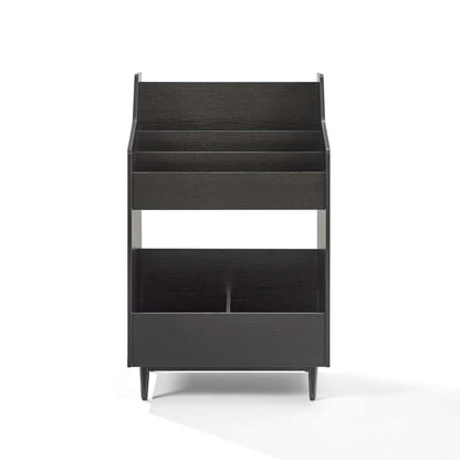 Crosley Furniture - Liam Record Storage Stand Black - CF1123-BK veiw 3