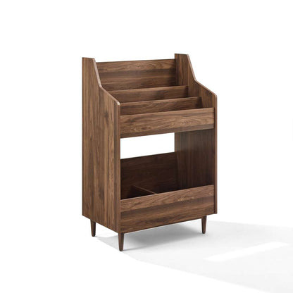Crosley Furniture - Liam Record Storage Stand Walnut - CF1123-WA veiw 2