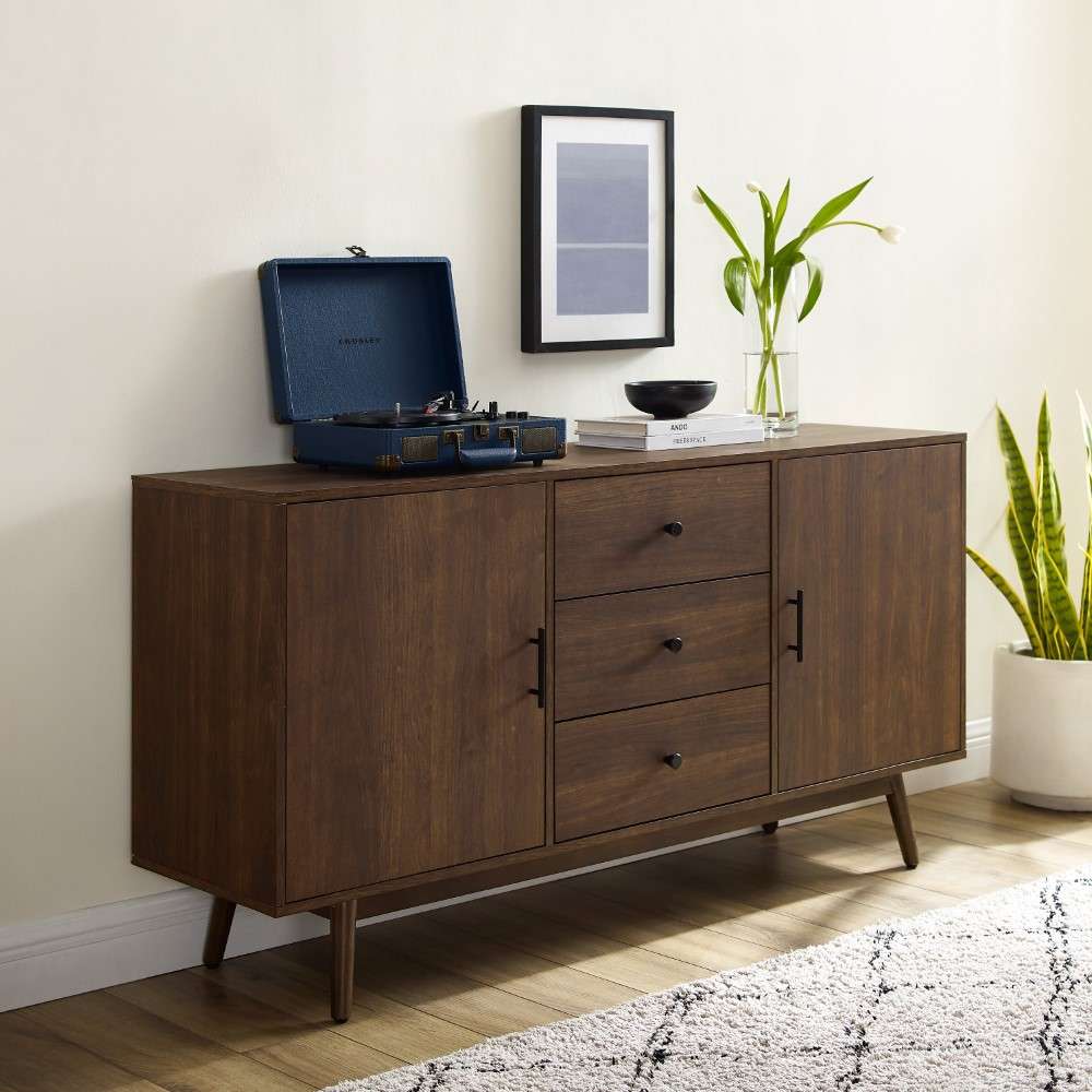 Crosley Furniture - Lucas Sideboard Brown - CF1119-BR veiw 4