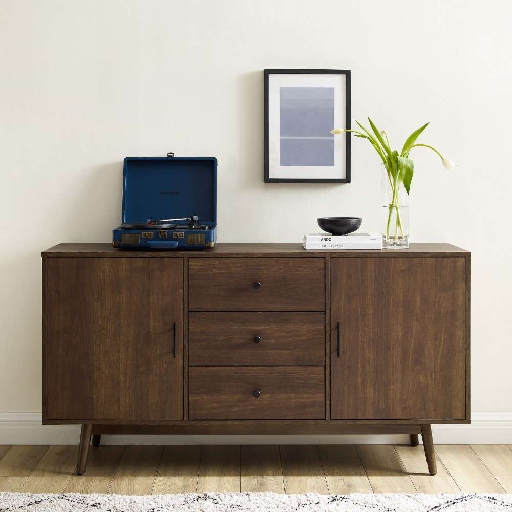 Crosley Furniture - Lucas Sideboard Brown - CF1119-BR veiw 5