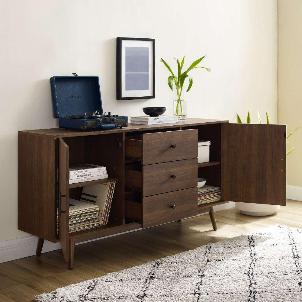 Crosley Furniture - Lucas Sideboard Brown - CF1119-BR veiw 6