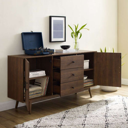 Crosley Furniture - Lucas Sideboard Brown - CF1119-BR veiw 6