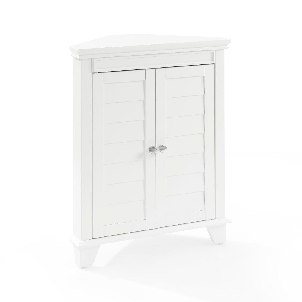 Crosley Furniture - Lydia Corner Cabinet White - CF7021-WH veiw 1
