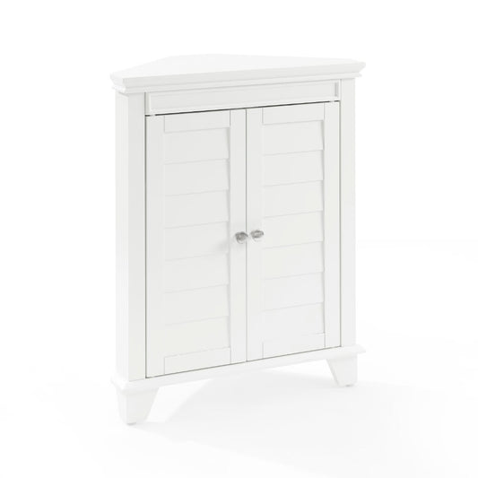 Crosley Furniture - Lydia Corner Cabinet White - CF7021-WH veiw 1