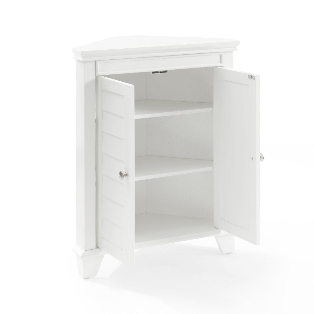 Crosley Furniture - Lydia Corner Cabinet White - CF7021-WH veiw 3
