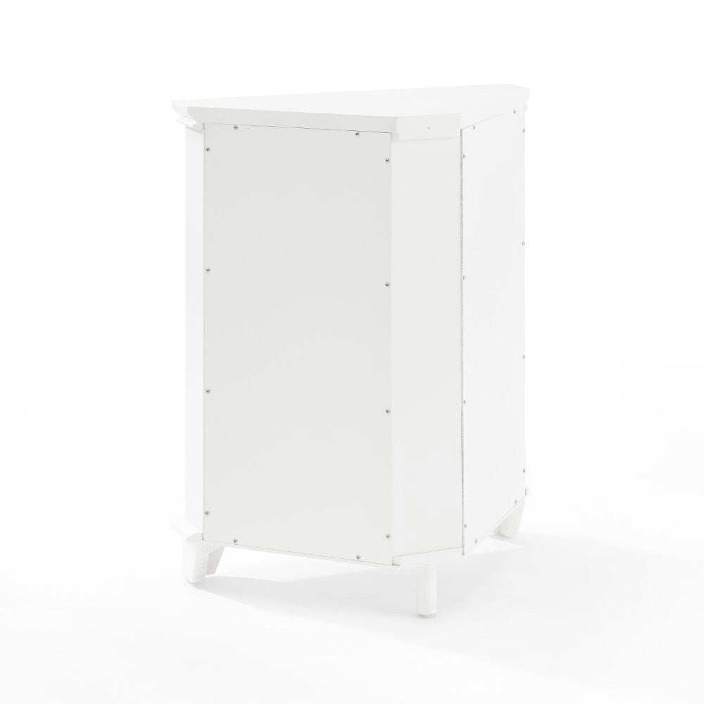 Crosley Furniture - Lydia Corner Cabinet White - CF7021-WH veiw 4