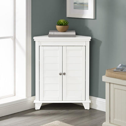 Crosley Furniture - Lydia Corner Cabinet White - CF7021-WH veiw 7
