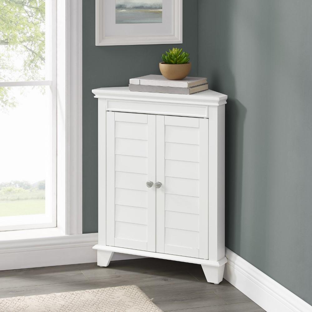 Crosley Furniture - Lydia Corner Cabinet White - CF7021-WH veiw 8
