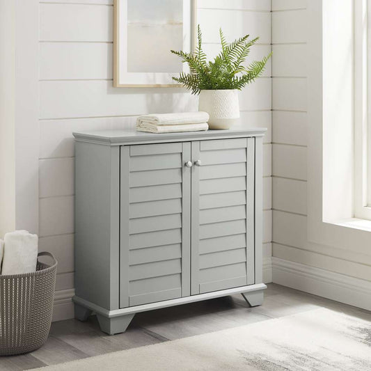 Crosley Furniture - Lydia Storage Cabinet Gray - CF7030-GY veiw 1