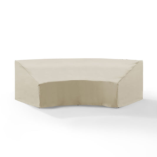 Crosley Furniture - Outdoor Catalina Round Sectional Furniture Cover Tan - CO7505-TA veiw 1