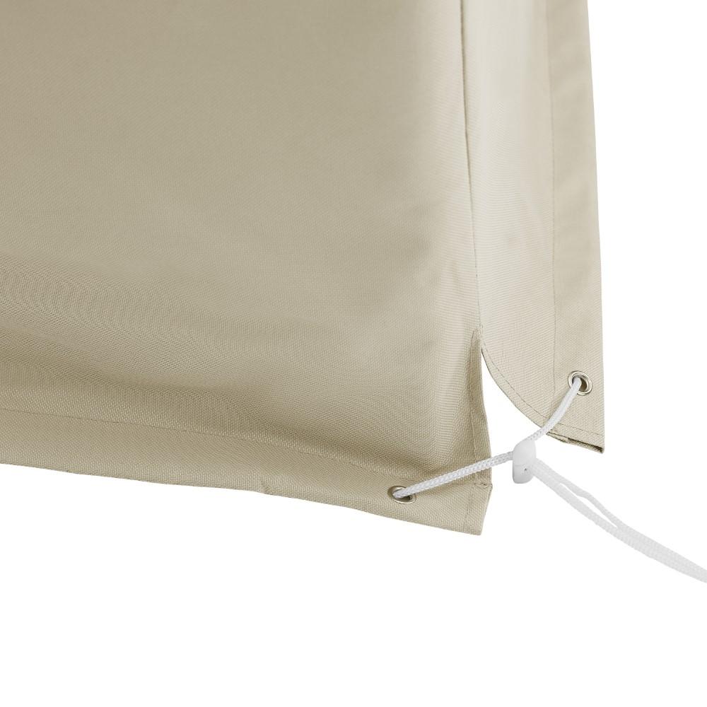 Crosley Furniture - Outdoor Catalina Round Sectional Furniture Cover Tan - CO7505-TA veiw 5