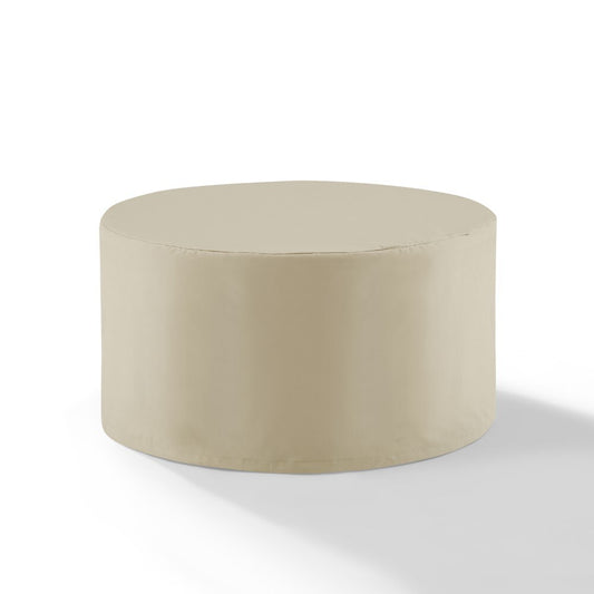Crosley Furniture - Outdoor Catalina Round Table Furniture Cover Tan - CO7508-TA veiw 1