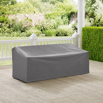 Crosley Furniture - Outdoor Sofa Furniture Cover Gray - CO7503-GY veiw 4