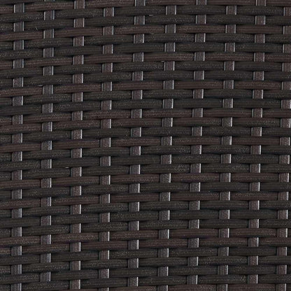 Crosley Furniture - Palm Harbor 5Pc Outdoor Wicker Conversation Set W-Fire Table Sand-Brown - Tucson Fire Table and 4 Swivel Rocking Chairs - KO70600BR-SA veiw 5