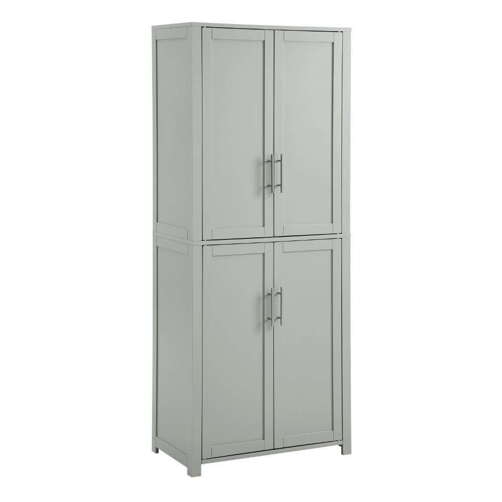 Crosley Furniture - Savannah Tall Pantry Gray - CF3115-GY veiw 7