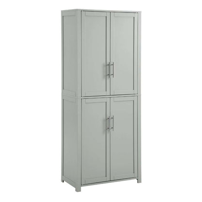 Crosley Furniture - Savannah Tall Pantry Gray - CF3115-GY veiw 7