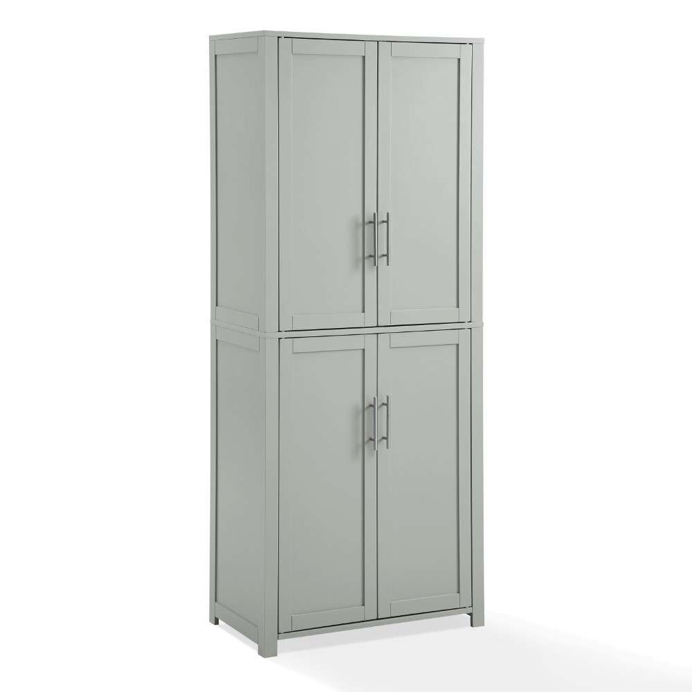 Crosley Furniture - Savannah Tall Pantry Gray - CF3115-GY veiw 9