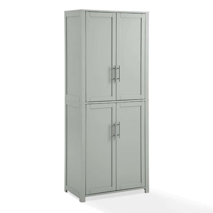 Crosley Furniture - Savannah Tall Pantry Gray - CF3115-GY veiw 9