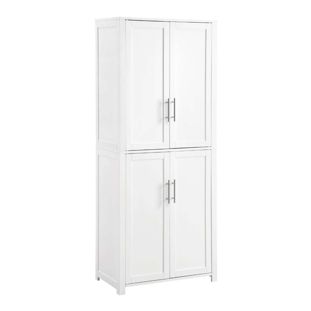 Crosley Furniture - Savannah Tall Pantry White - CF3115-WH veiw 7
