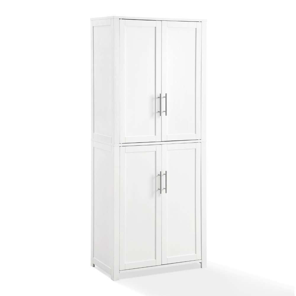 Crosley Furniture - Savannah Tall Pantry White - CF3115-WH veiw 9