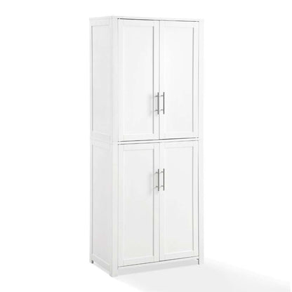 Crosley Furniture - Savannah Tall Pantry White - CF3115-WH veiw 9