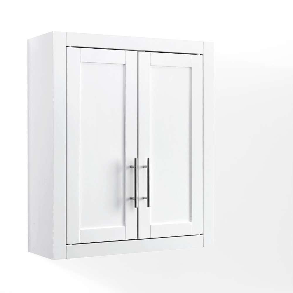 Crosley Furniture - Savannah Wall Cabinet White - CF7027-WH veiw 6