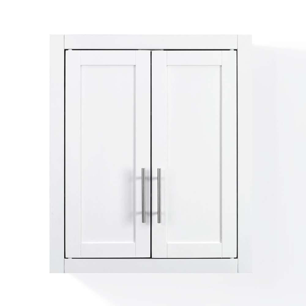 Crosley Furniture - Savannah Wall Cabinet White - CF7027-WH veiw 7