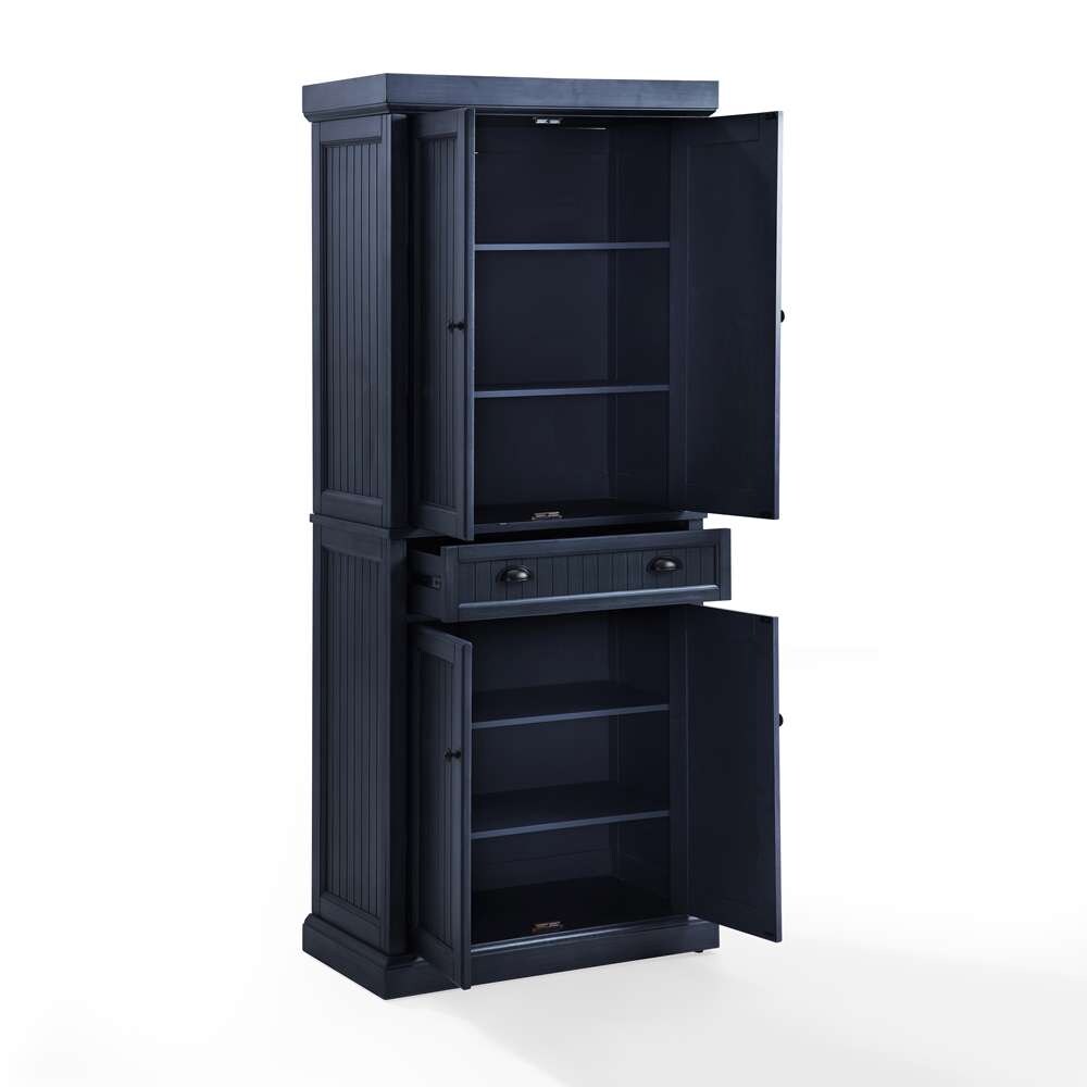 Crosley Furniture - Seaside Pantry Distressed Navy - CF3103-NV veiw 4