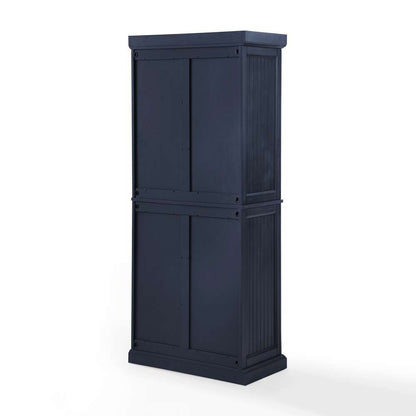 Crosley Furniture - Seaside Pantry Distressed Navy - CF3103-NV veiw 5
