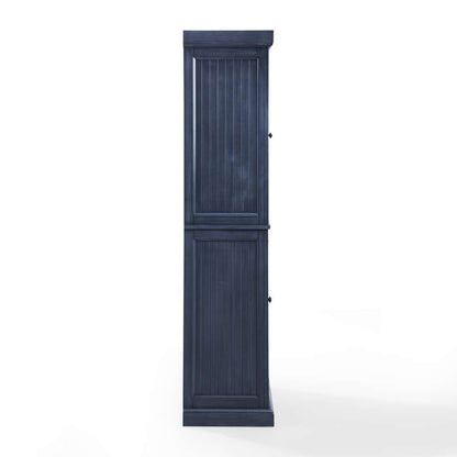 Crosley Furniture - Seaside Pantry Distressed Navy - CF3103-NV veiw 6