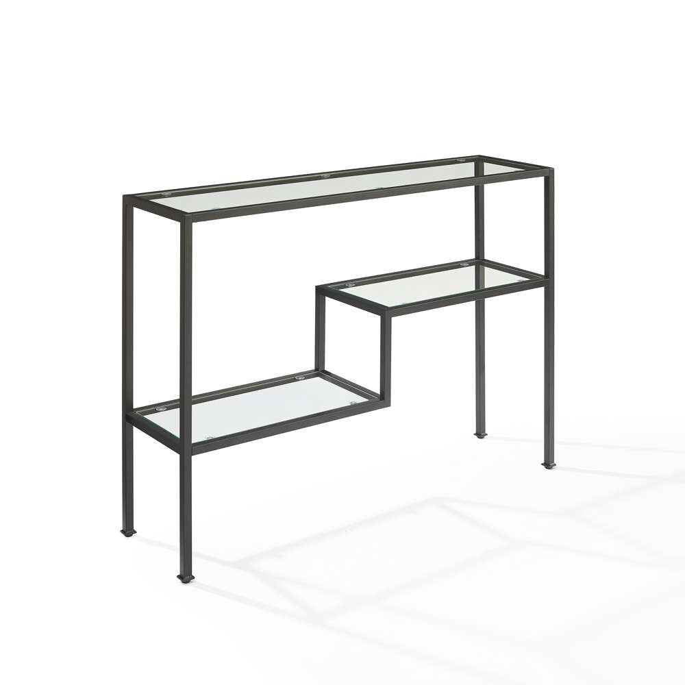 Crosley Furniture - Sloane Console Table Matte Black - CF1124-MB veiw 2