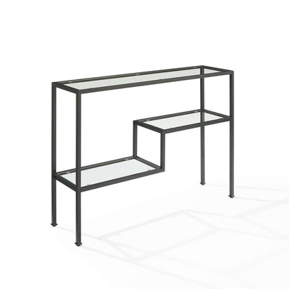 Crosley Furniture - Sloane Console Table Matte Black - CF1124-MB veiw 2