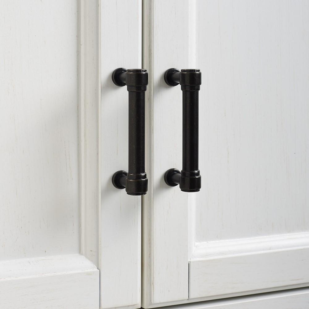 Crosley Furniture - Tara 2 Piece Pantry Set Distressed White - 2 Pantries - KF33005WH veiw 6