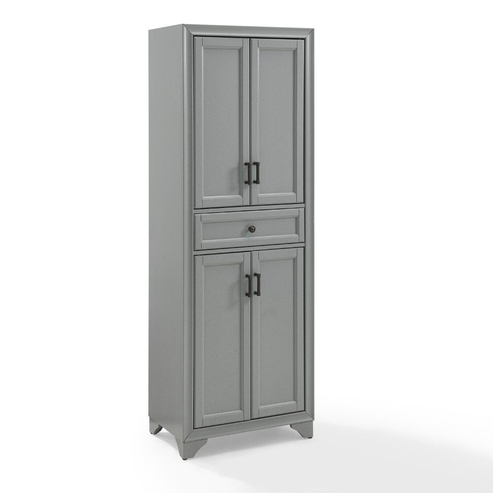 Crosley Furniture - Tara Pantry Distressed Gray - CF3111-GY veiw 1