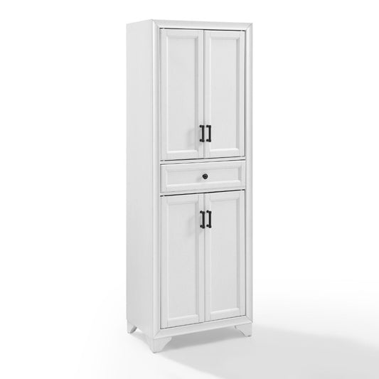 Crosley Furniture - Tara Pantry Distressed White - CF3111-WH veiw 1