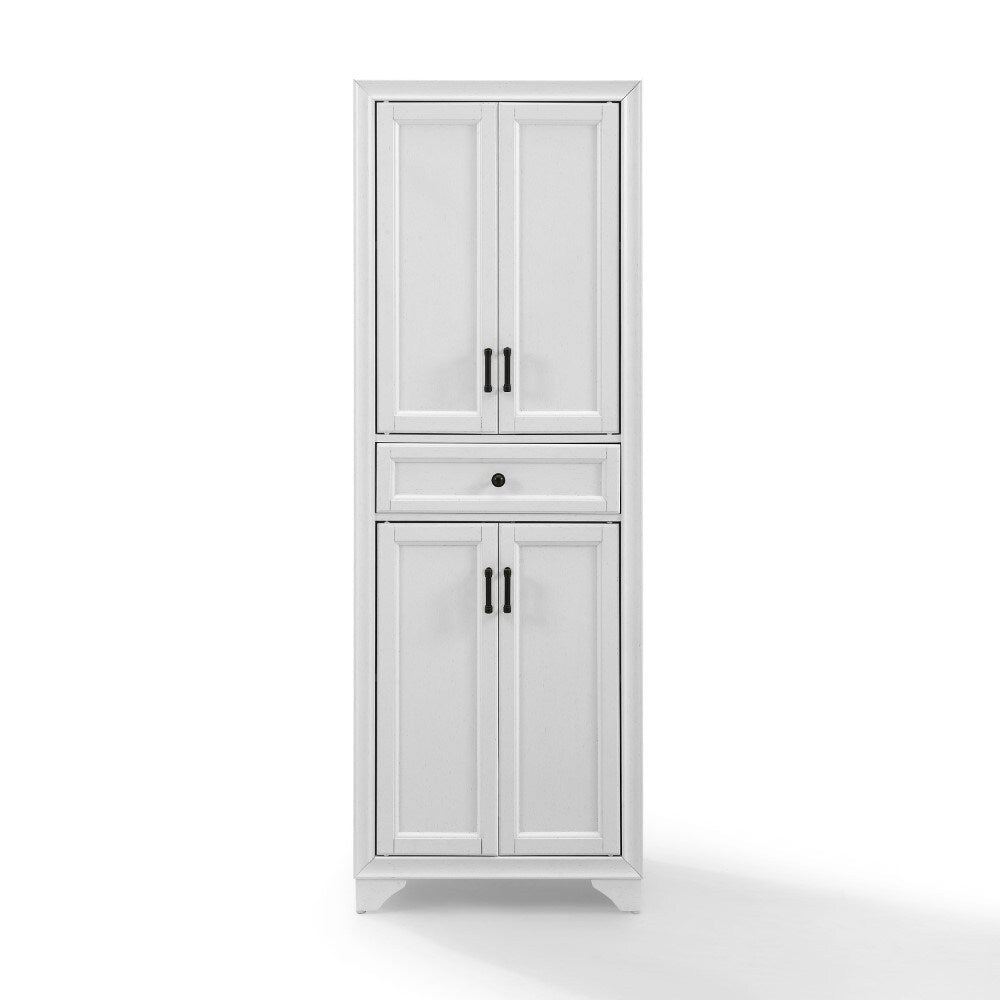 Crosley Furniture - Tara Pantry Distressed White - CF3111-WH veiw 2
