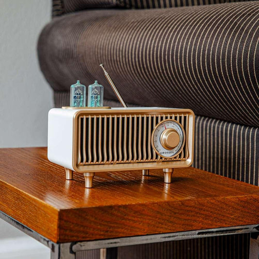 Crosley Radio - Milton Radio In White Sand - CR3043A-WS veiw 2