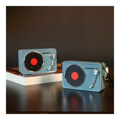 Crosley Radio - Mini Record Player Bluetooth Speaker In Tourmaline - CR3029A-TN veiw 2