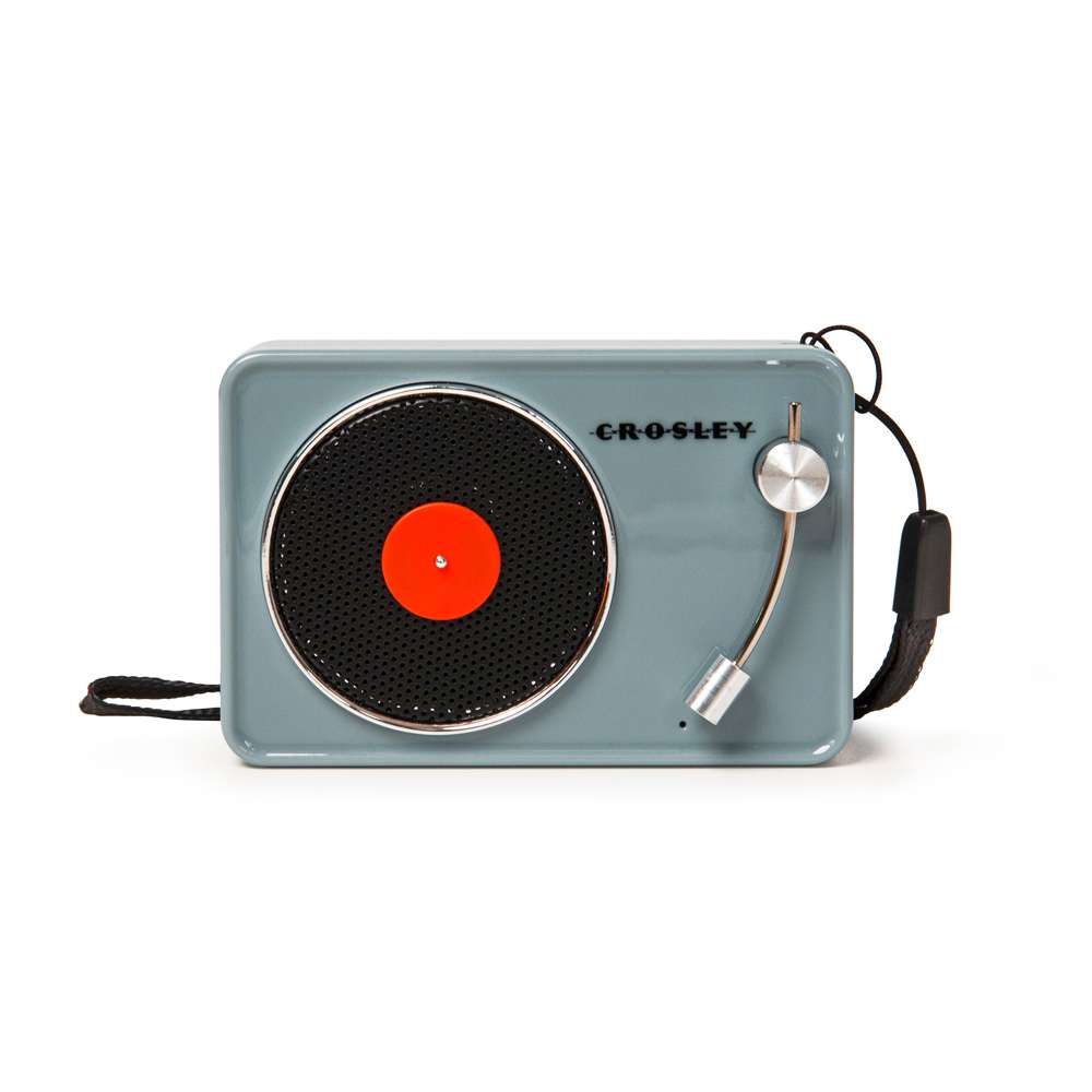 Crosley Radio - Mini Record Player Bluetooth Speaker In Tourmaline - CR3029A-TN veiw 4