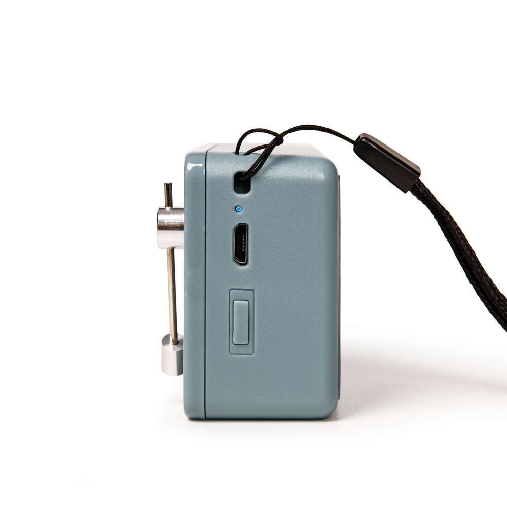 Crosley Radio - Mini Record Player Bluetooth Speaker In Tourmaline - CR3029A-TN veiw 6