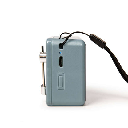 Crosley Radio - Mini Record Player Bluetooth Speaker In Tourmaline - CR3029A-TN veiw 6