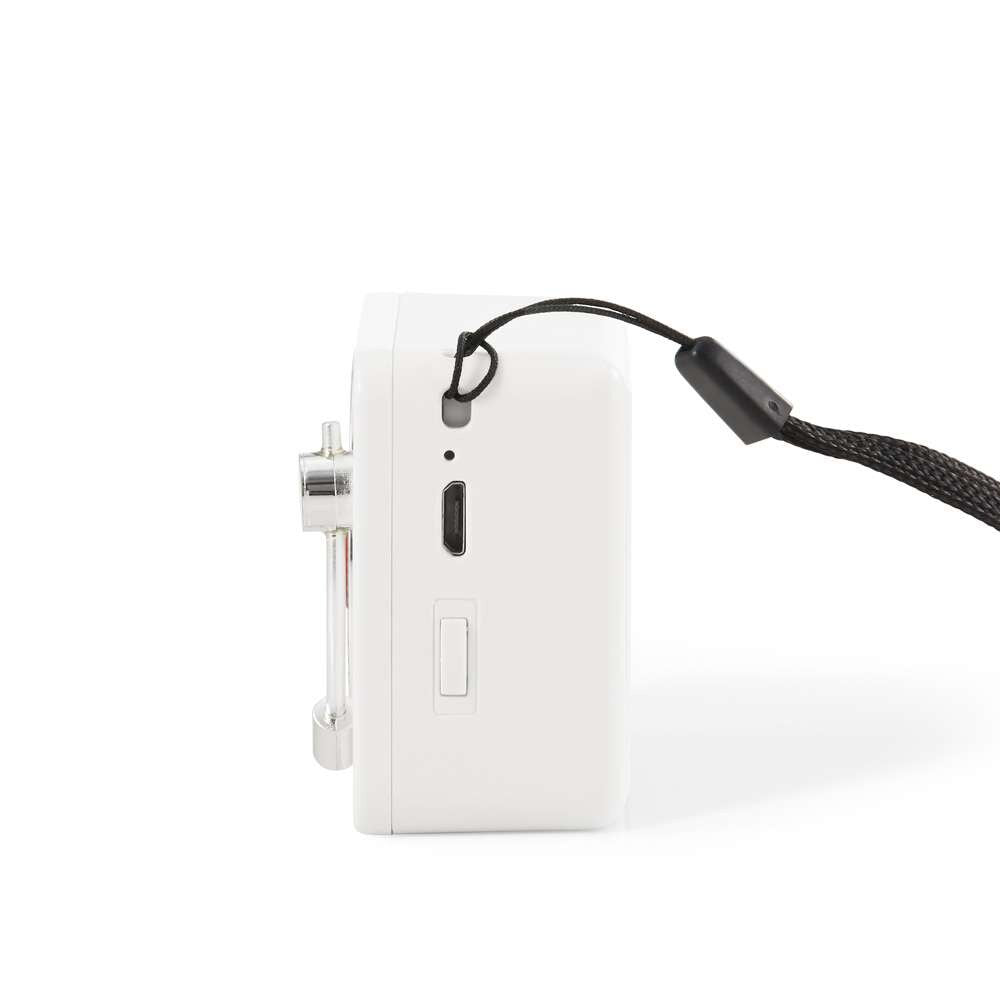 Crosley Radio - Mini Record Player Bluetooth Speaker In White - CR3029A-WH veiw 6