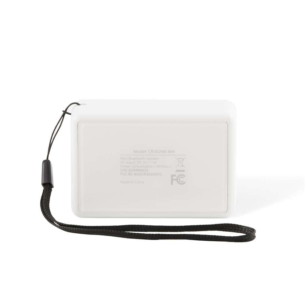 Crosley Radio - Mini Record Player Bluetooth Speaker In White - CR3029A-WH veiw 7