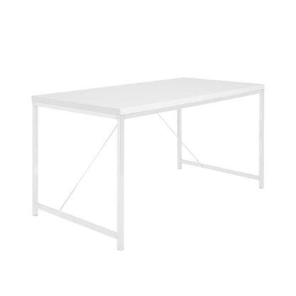 Euro Style - Gilbert Desk in White with White Frame - 23533-WHT_CLOSEOUT veiw 2